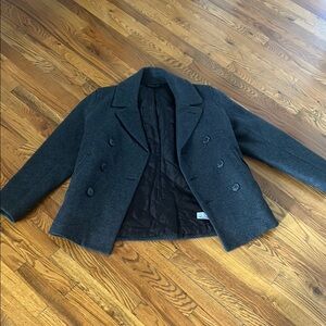 Old Navy Dark Gray Peacoat